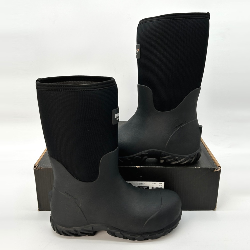 Bogs Workman Composite Toe Men Sz 11 Insulated Waterproof Work Boots NEW 72132CT